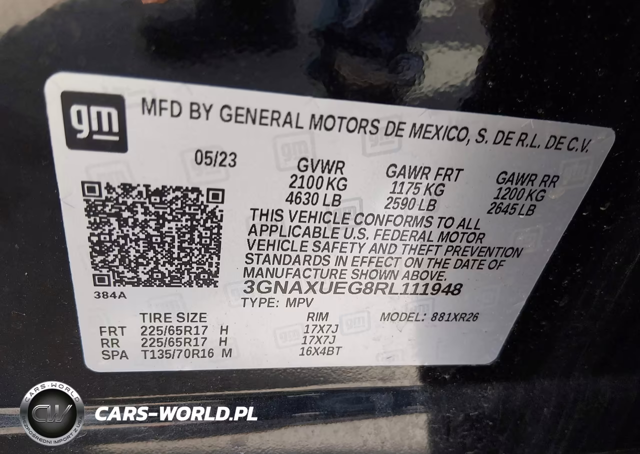 2024 Chevrolet Equinox Awd Lt VIN:3GNAXUEG8RL111948 - 9