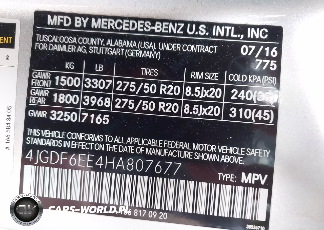 2017 Mercedes-Benz Gls 450 4Matic VIN:4JGDF6EE4HA807677 - 9