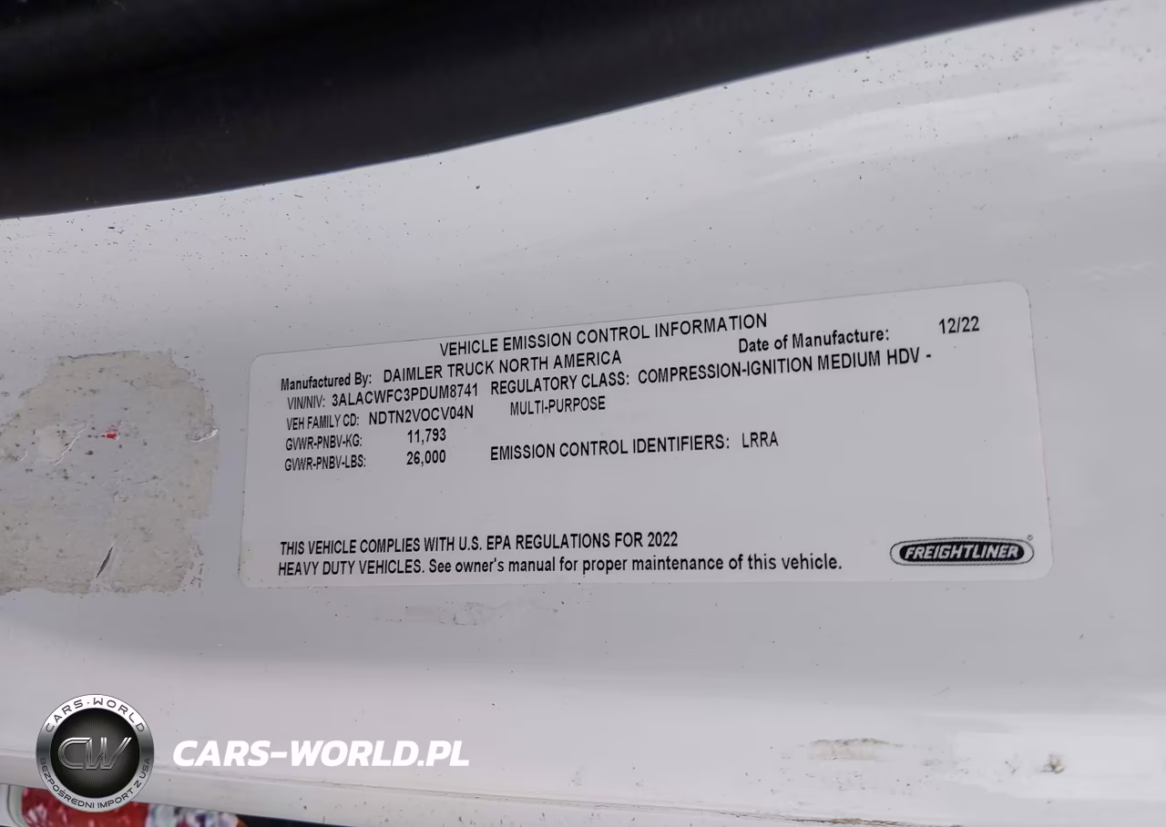 2023 Freightliner M2 106 VIN:3ALACWFC3PDUM8741 - 9