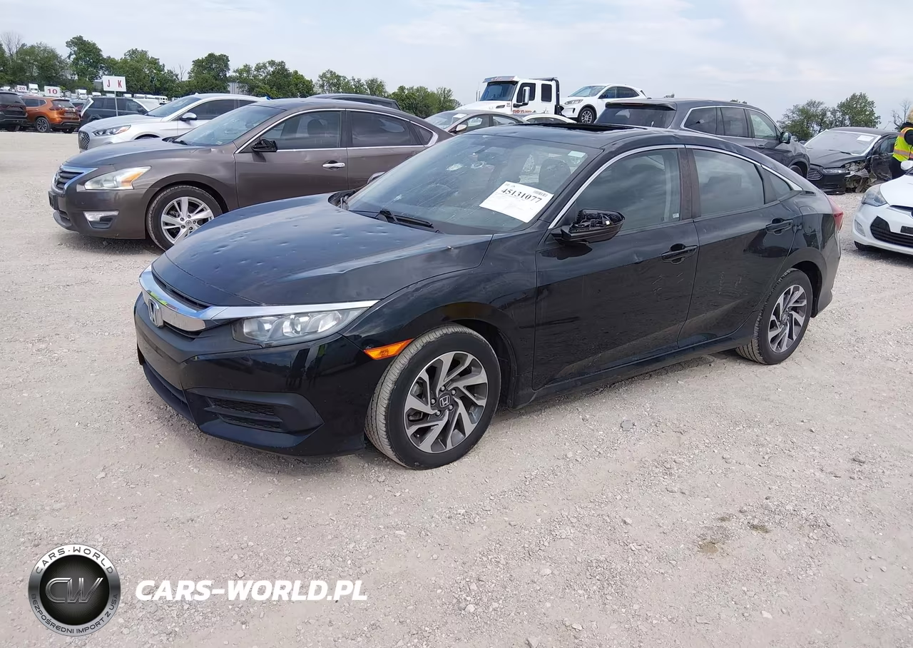 2017 Honda Civic Ex VIN:19XFC2F7XHE009602 - 2