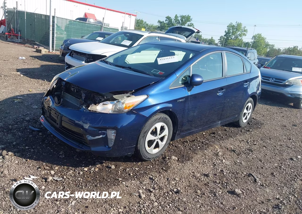 2012 Toyota Prius Two VIN:JTDKN3DUXC1497551 - 2