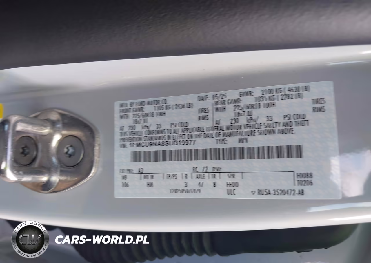 2025 Ford Escape St-Line Select VIN:1FMCU9NA8SUB19977 - 9