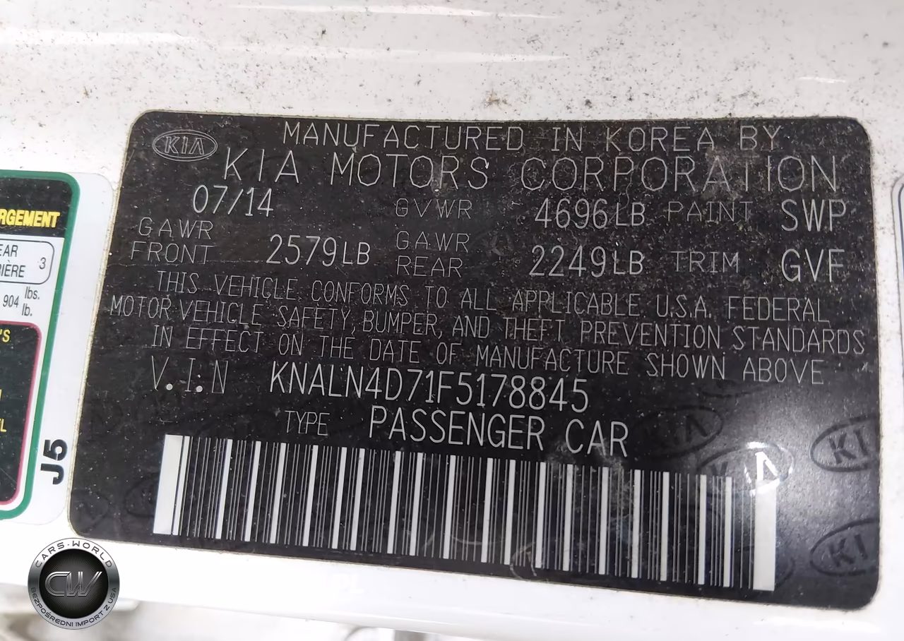 2015 Kia Cadenza Premium VIN:KNALN4D71F5178845 - 9