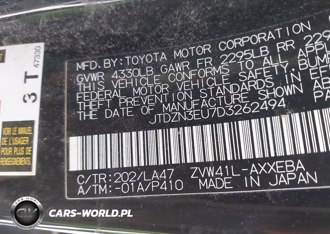 2013 Toyota Prius V Five VIN:JTDZN3EU7D3262494 - 9