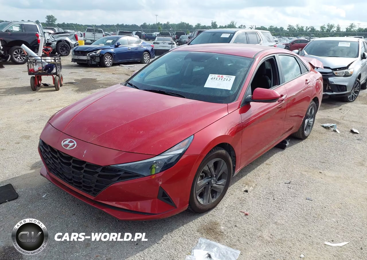 2022 Hyundai Elantra Sel VIN:KMHLM4AG6NU252979 - 2