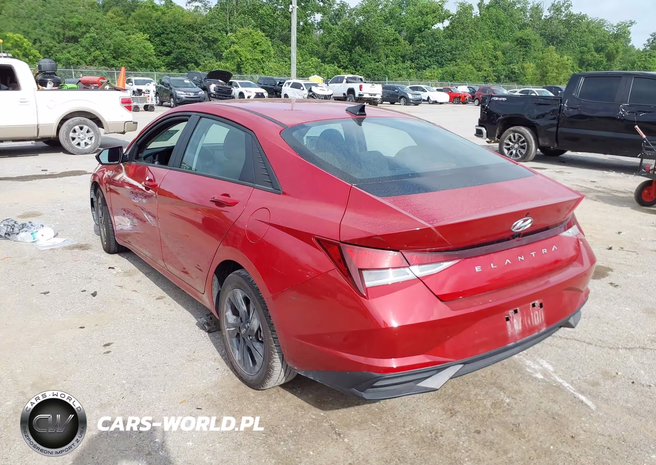 2022 Hyundai Elantra Sel VIN:KMHLM4AG6NU252979 - 3
