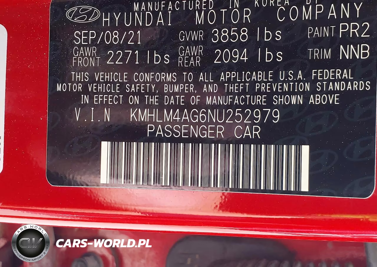 2022 Hyundai Elantra Sel VIN:KMHLM4AG6NU252979 - 9