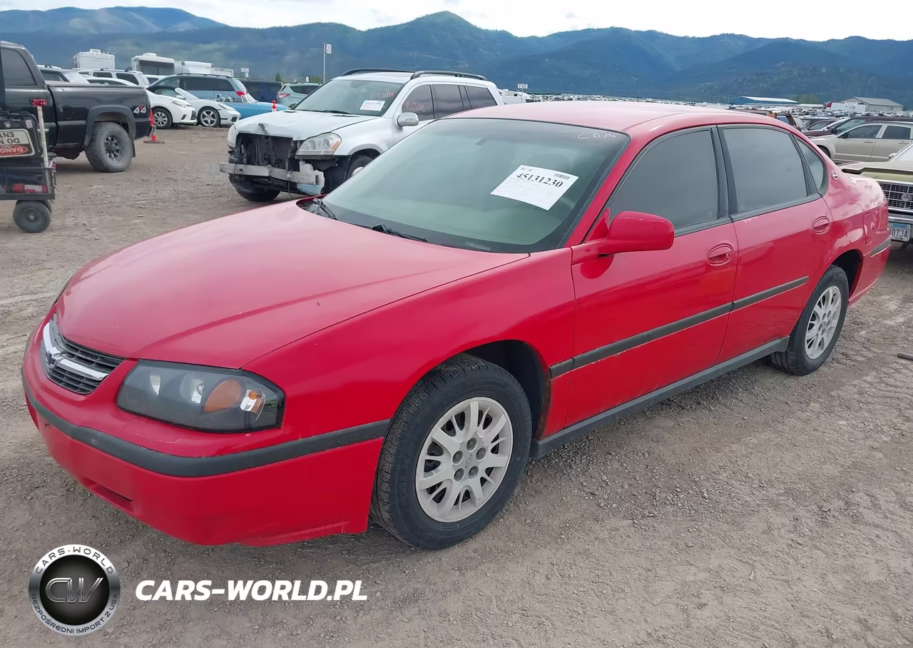 2002 Chevrolet Impala VIN:2G1WF52E629370322 - 2