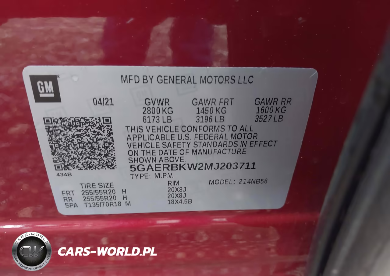 2021 Buick Enclave Fwd Essence VIN:5GAERBKW2MJ203711 - 9