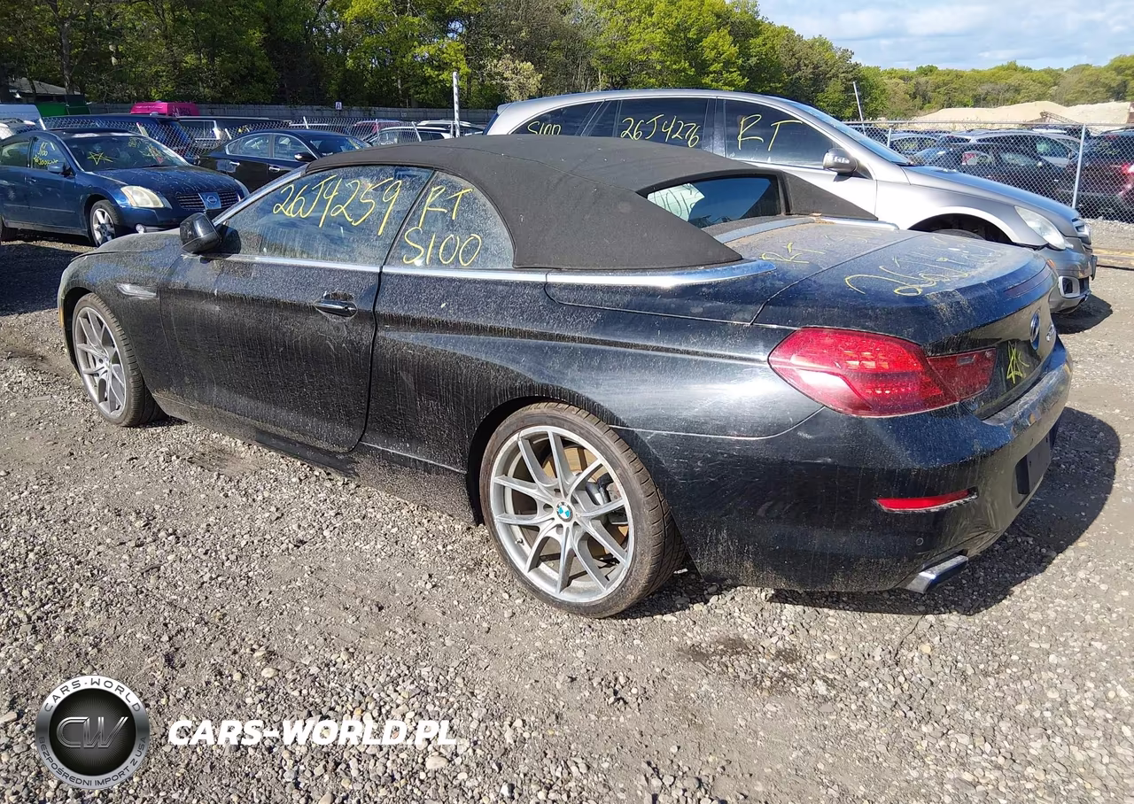 2012 BMW 650I VIN:WBALZ3C56CC397869 - 3