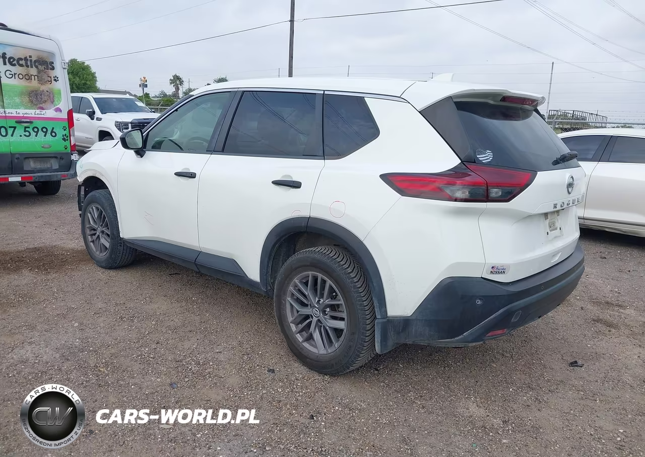 2021 Nissan Rogue S Fwd VIN:JN8AT3AAXMW013334 - 3
