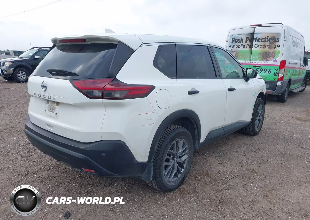 2021 Nissan Rogue S Fwd VIN:JN8AT3AAXMW013334 - 4
