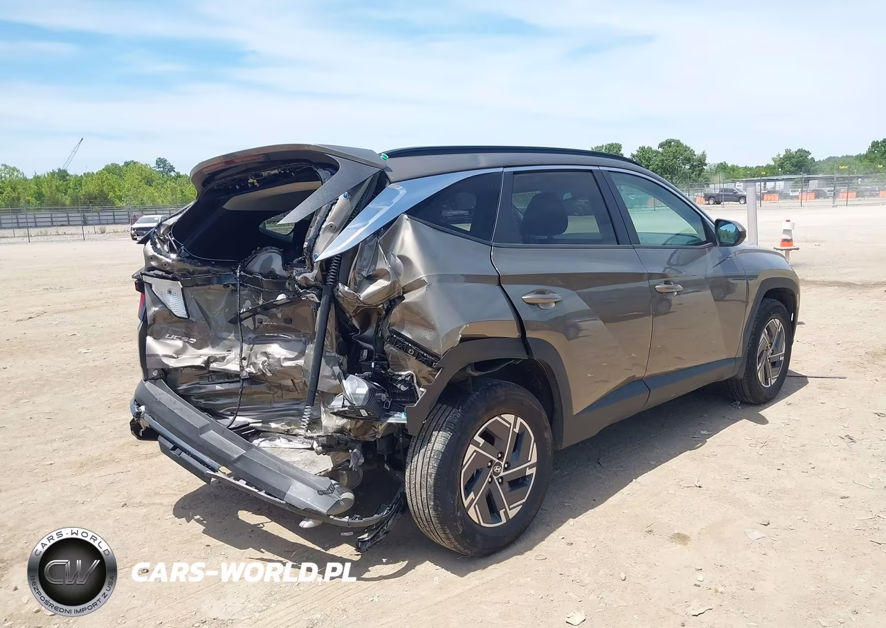 2025 Hyundai Tucson Hybrid Blue VIN:KM8JBDD18SU393472 - 4