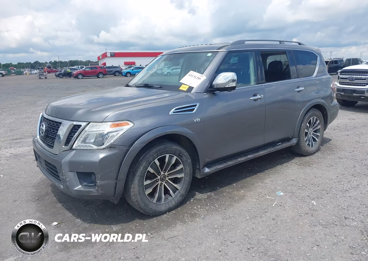 2019 Nissan Armada Sl VIN:JN8AY2ND0KX008134 - 2