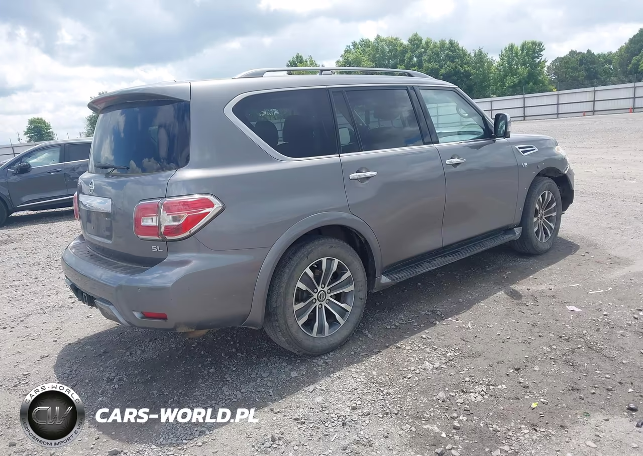 2019 Nissan Armada Sl VIN:JN8AY2ND0KX008134 - 4
