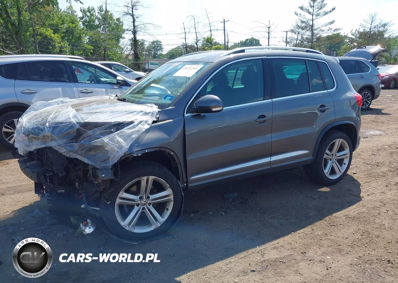 2016 Volkswagen Tiguan R-Line VIN:WVGBV7AX8GW612447 - 2