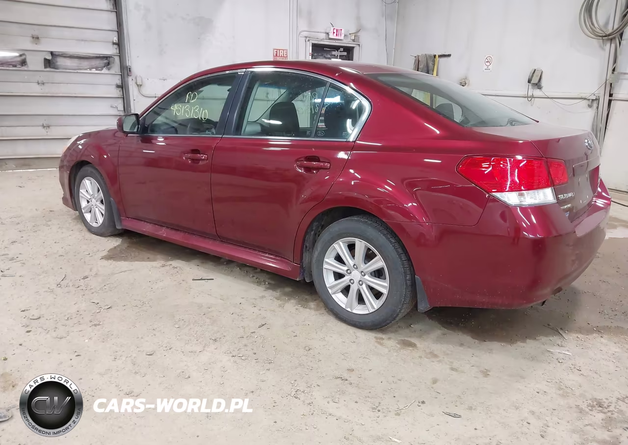 2012 Subaru Legacy 2.5I VIN:4S3BMBA64C3033758 - 3