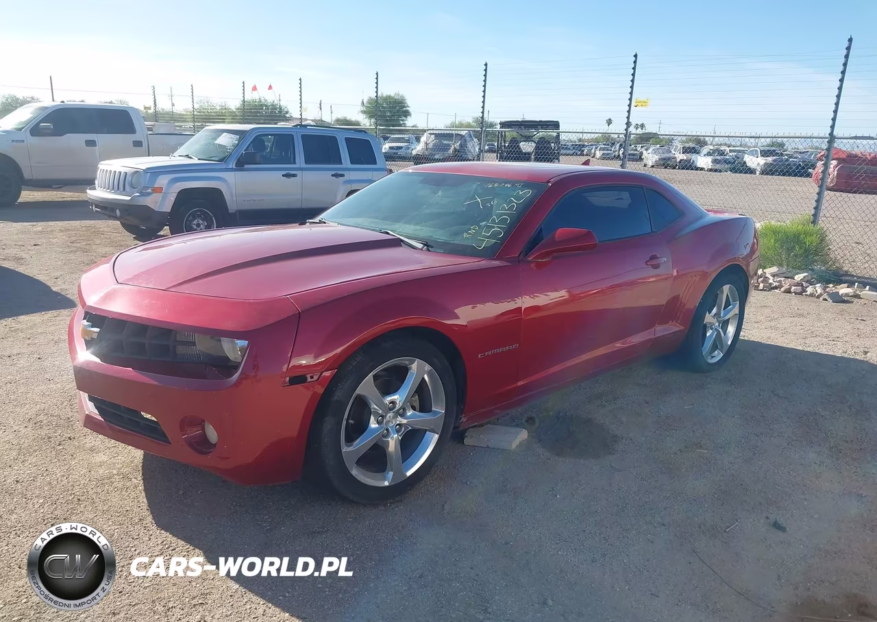 2013 Chevrolet Camaro 2Lt VIN:2G1FC1E31D9123823 - 2