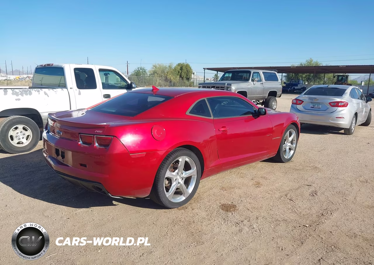 2013 Chevrolet Camaro 2Lt VIN:2G1FC1E31D9123823 - 4