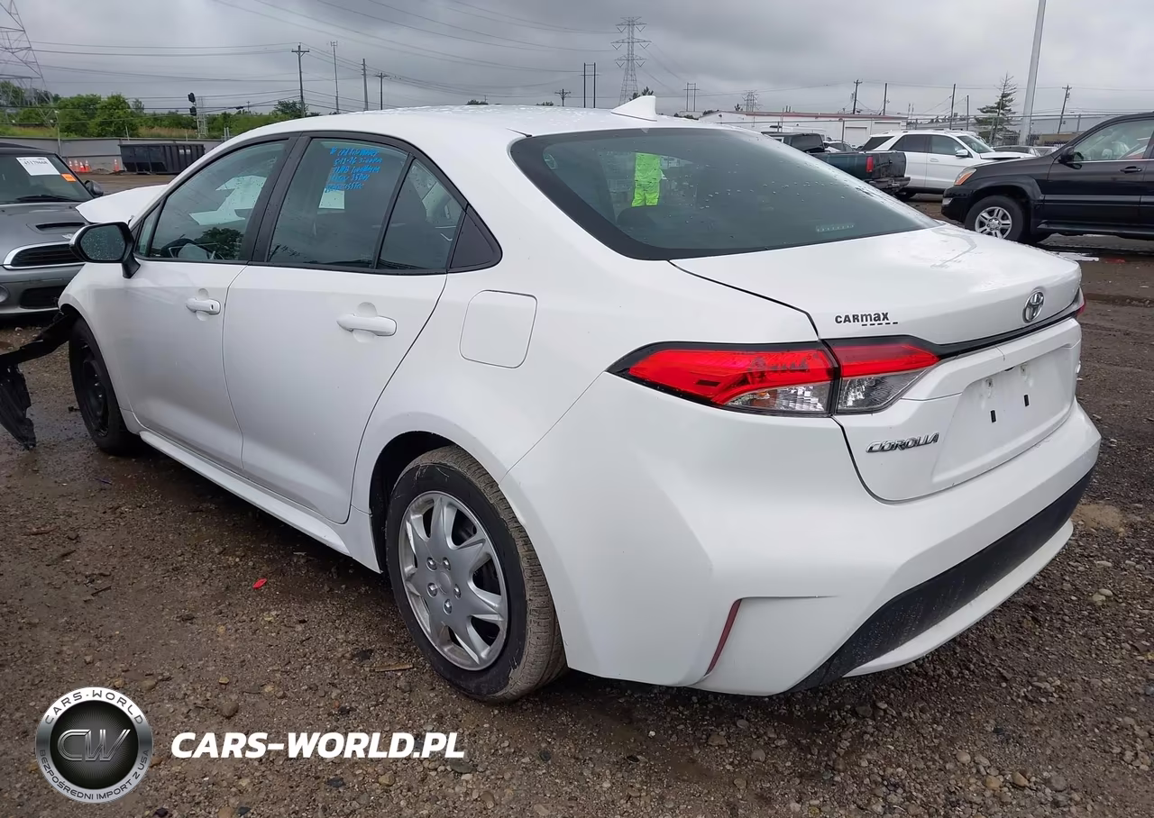 2021 Toyota Corolla Le VIN:5YFEPMAE7MP205684 - 3