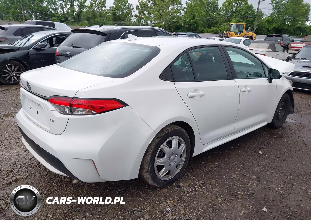 2021 Toyota Corolla Le VIN:5YFEPMAE7MP205684 - 4