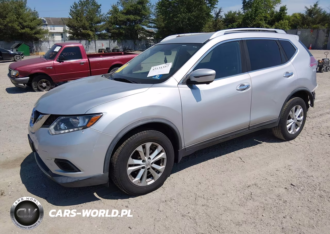 2016 Nissan Rogue Sv VIN:KNMAT2MV3GP709648 - 2