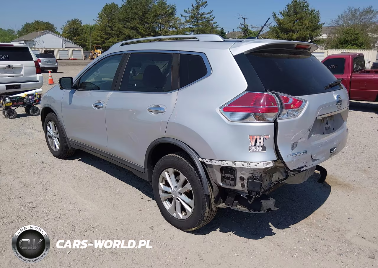 2016 Nissan Rogue Sv VIN:KNMAT2MV3GP709648 - 3
