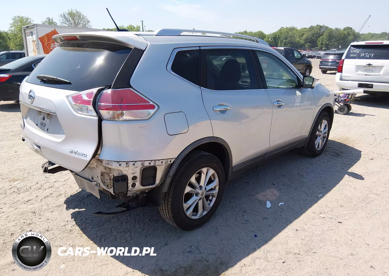 2016 Nissan Rogue Sv VIN:KNMAT2MV3GP709648 - 4