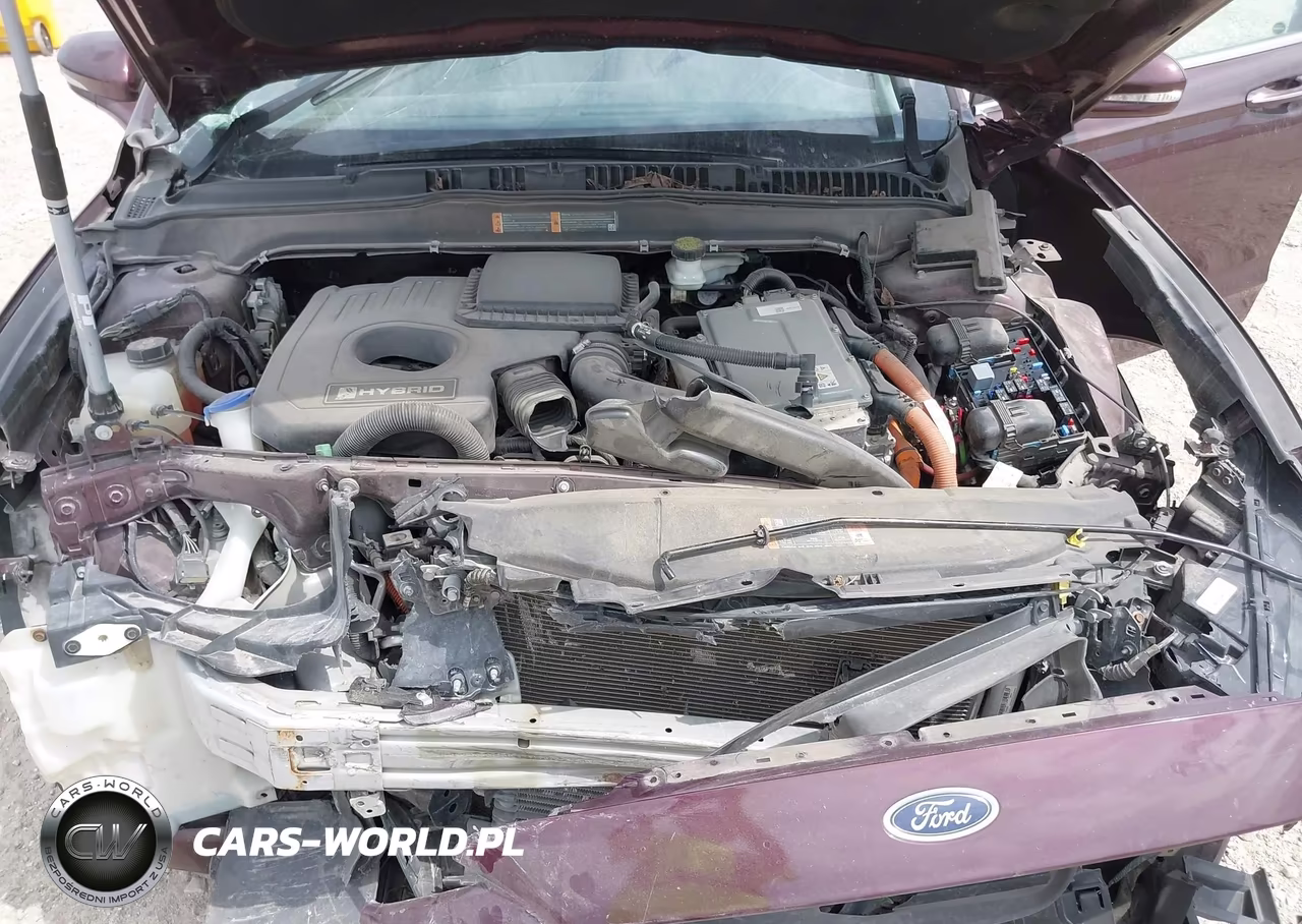 2018 Ford Fusion Hybrid Titanium VIN:3FA6P0RU9JR120365 - 10