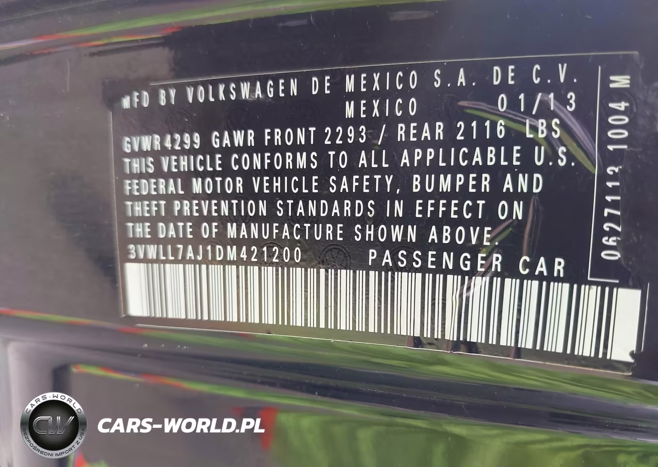 2013 Volkswagen Jetta 2.0L Tdi VIN:3VWLL7AJ1DM421200 - 9