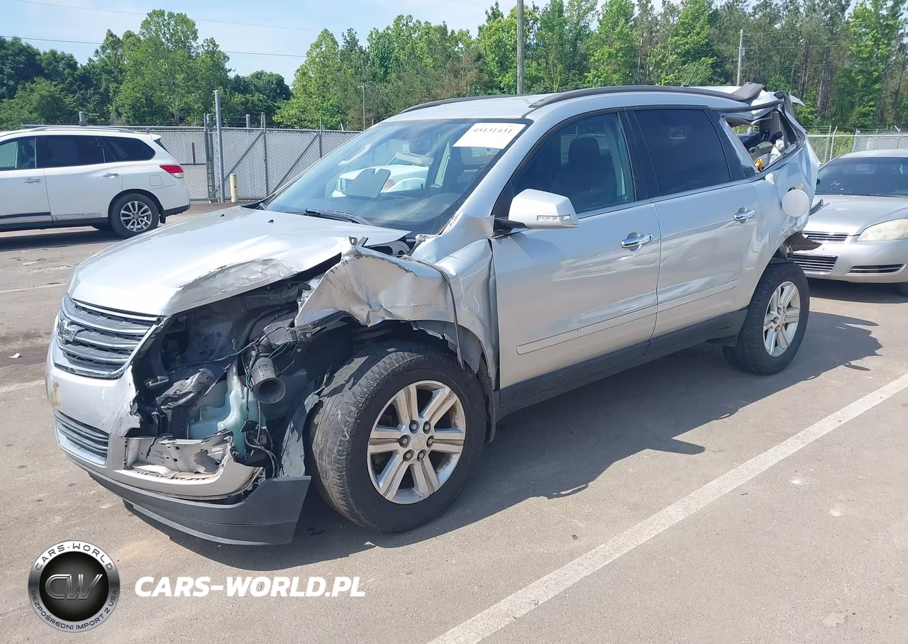 2013 Chevrolet Traverse 2Lt VIN:1GNKRJKD6DJ226362 - 2