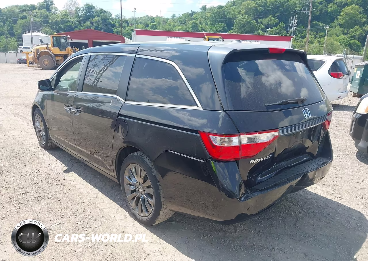 2011 Honda Odyssey Ex-L VIN:5FNRL5H63BB104216 - 3