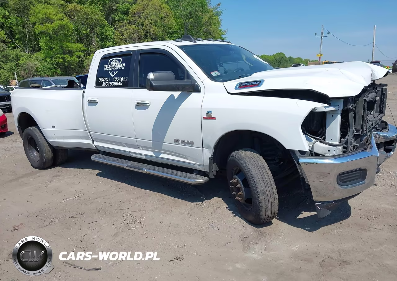 2019 Ram 3500 Big Horn 4X4 8' Box