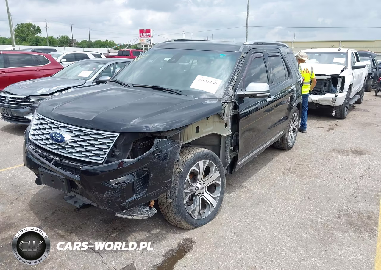 2018 Ford Explorer Platinum VIN:1FM5K8HT2JGC47344 - 2