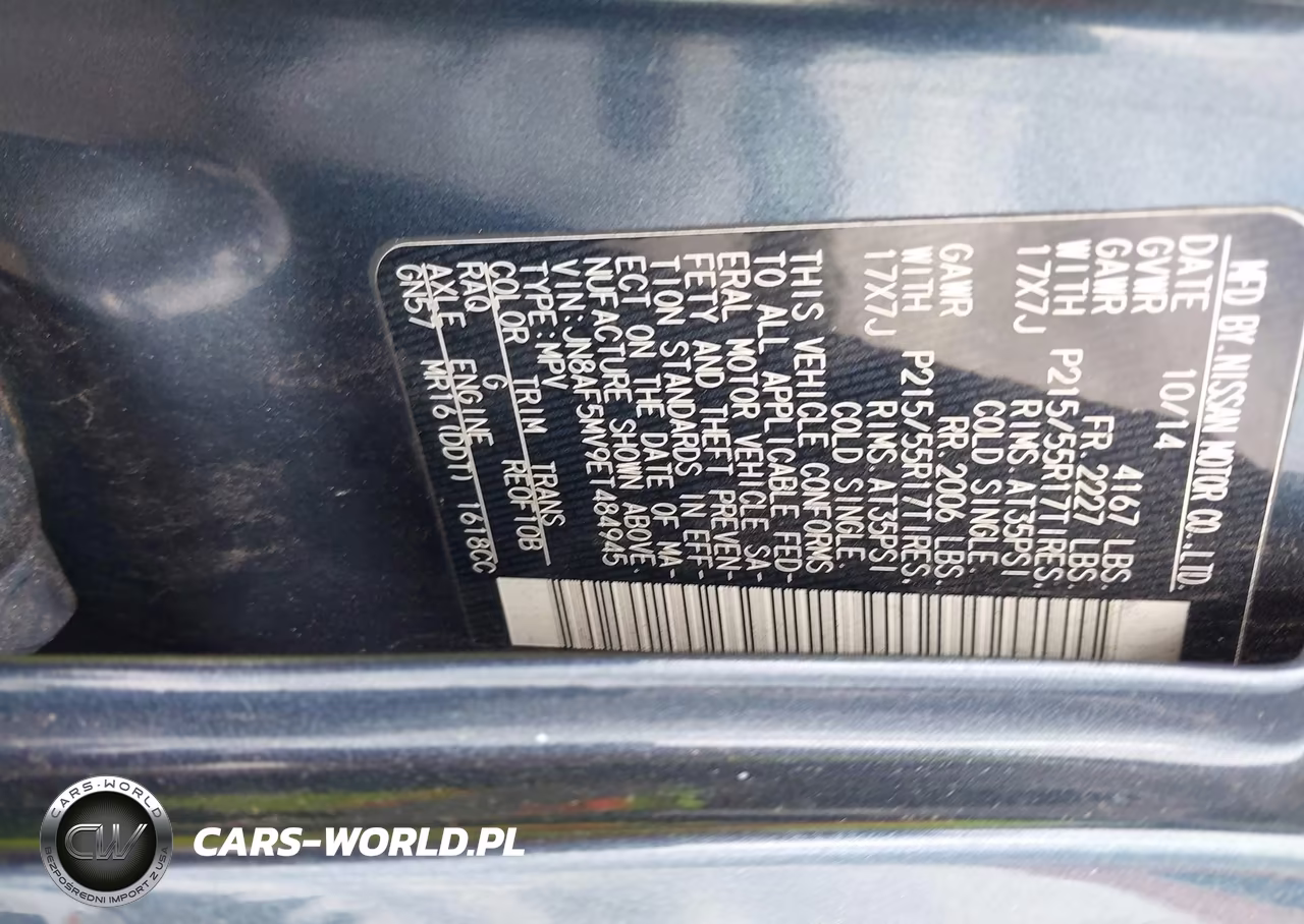2014 Nissan Juke Sv VIN:JN8AF5MV9ET484945 - 9