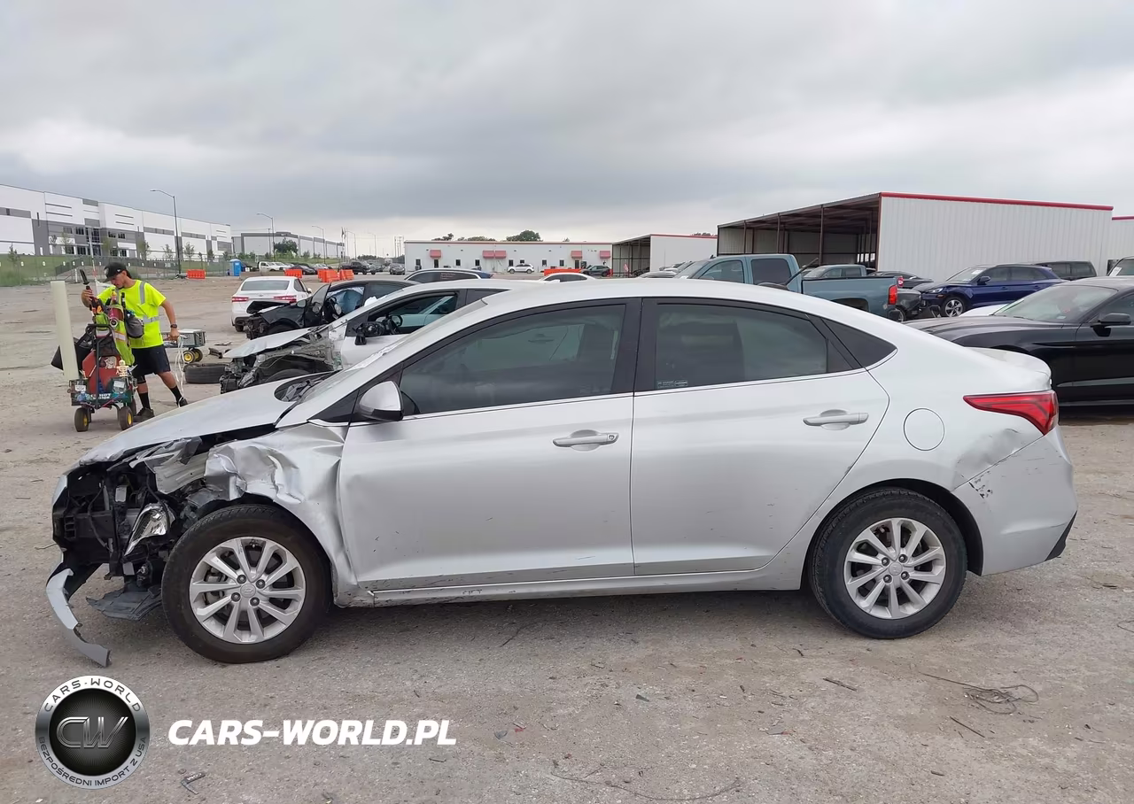 2021 Hyundai Accent Sel VIN:3KPC24A6XME147098 - 13