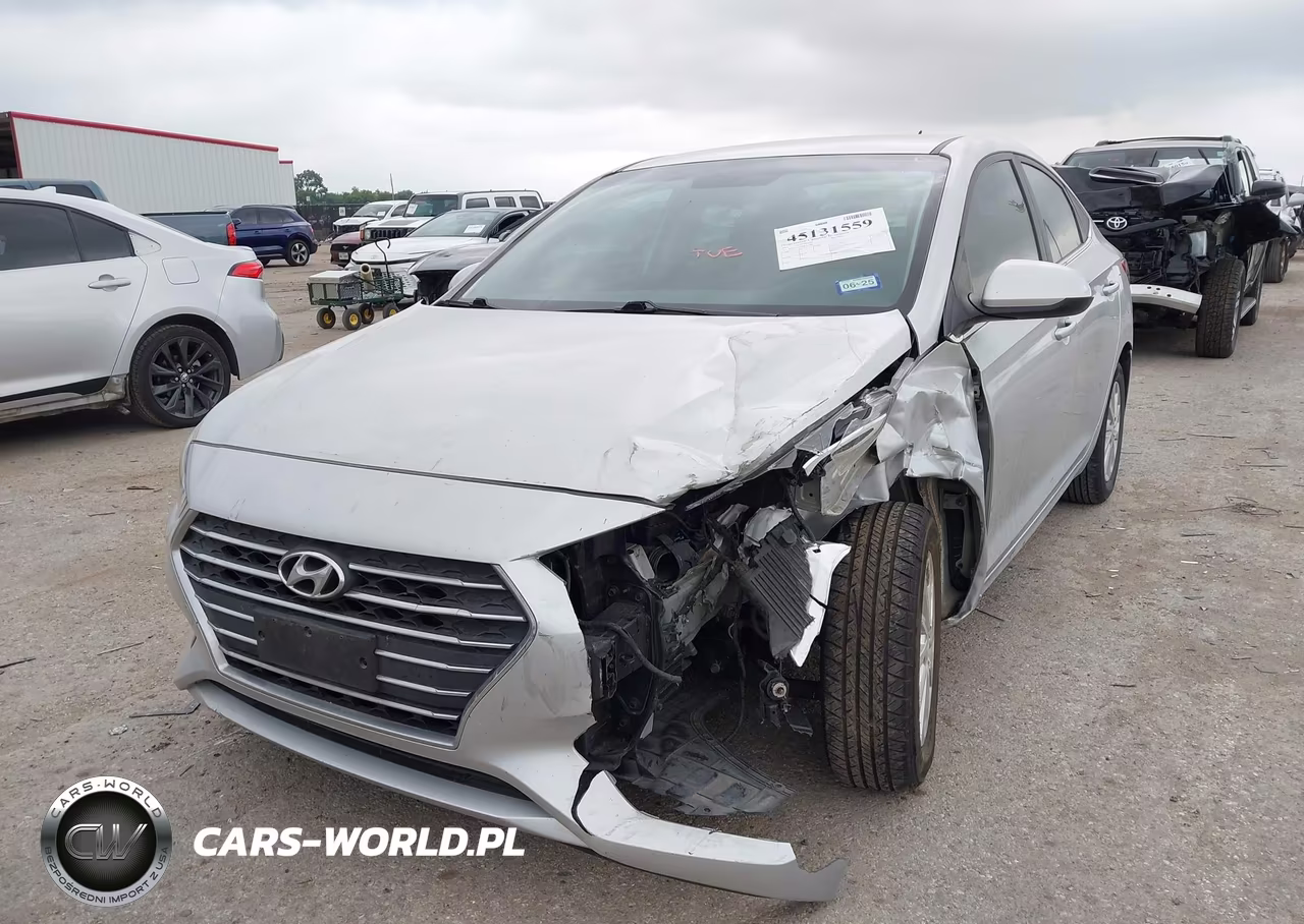 2021 Hyundai Accent Sel VIN:3KPC24A6XME147098 - 2
