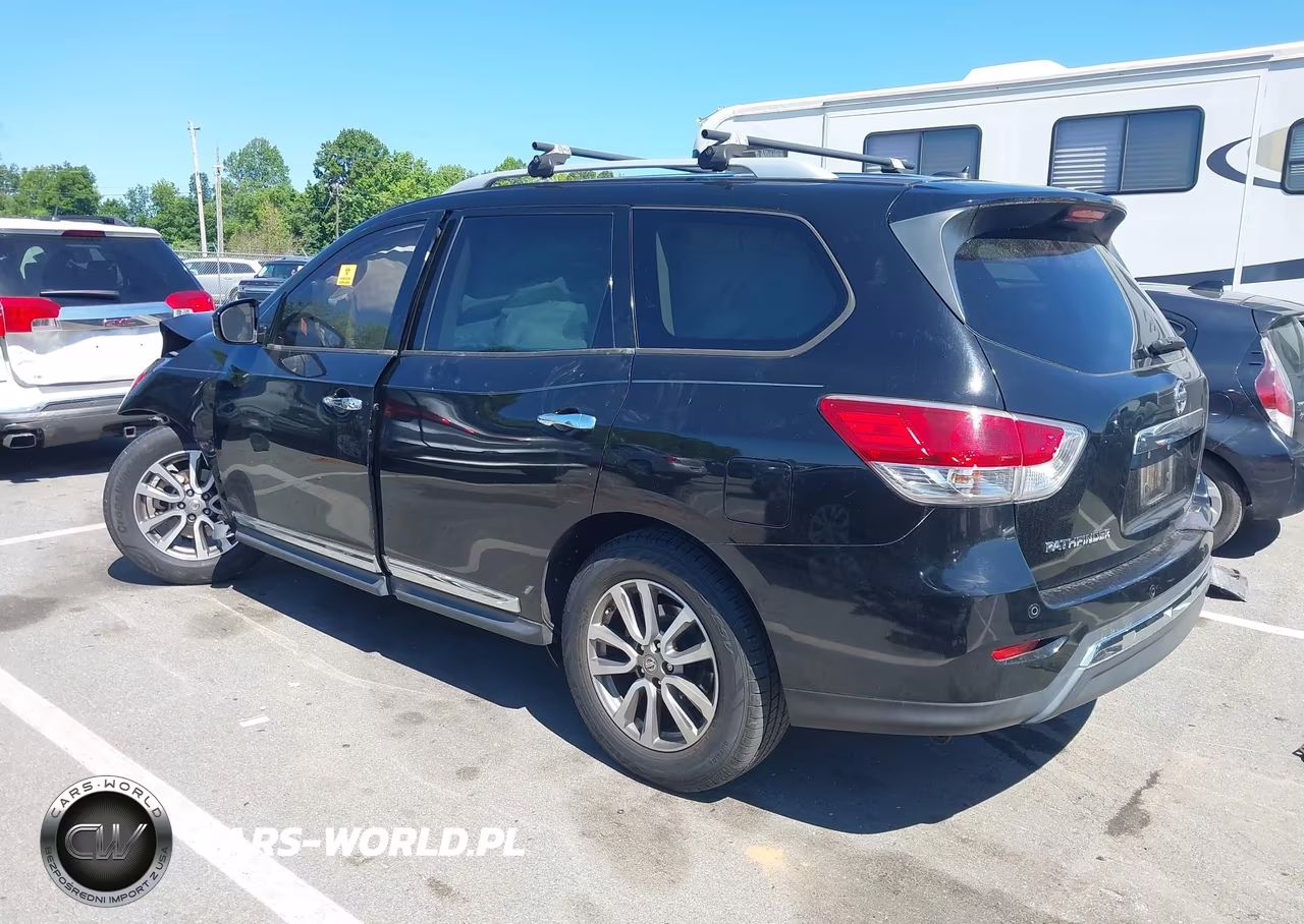 2014 Nissan Pathfinder Sl VIN:5N1AR2MNXEC617080 - 3