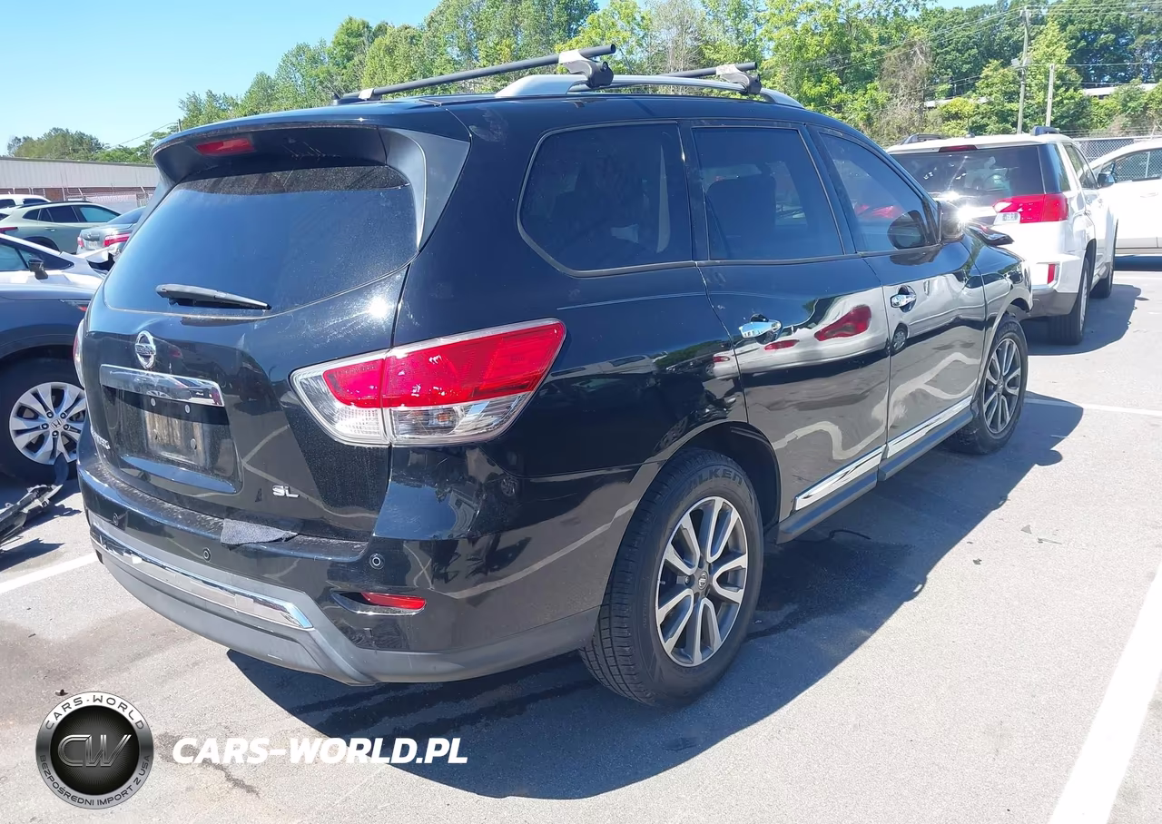 2014 Nissan Pathfinder Sl VIN:5N1AR2MNXEC617080 - 4