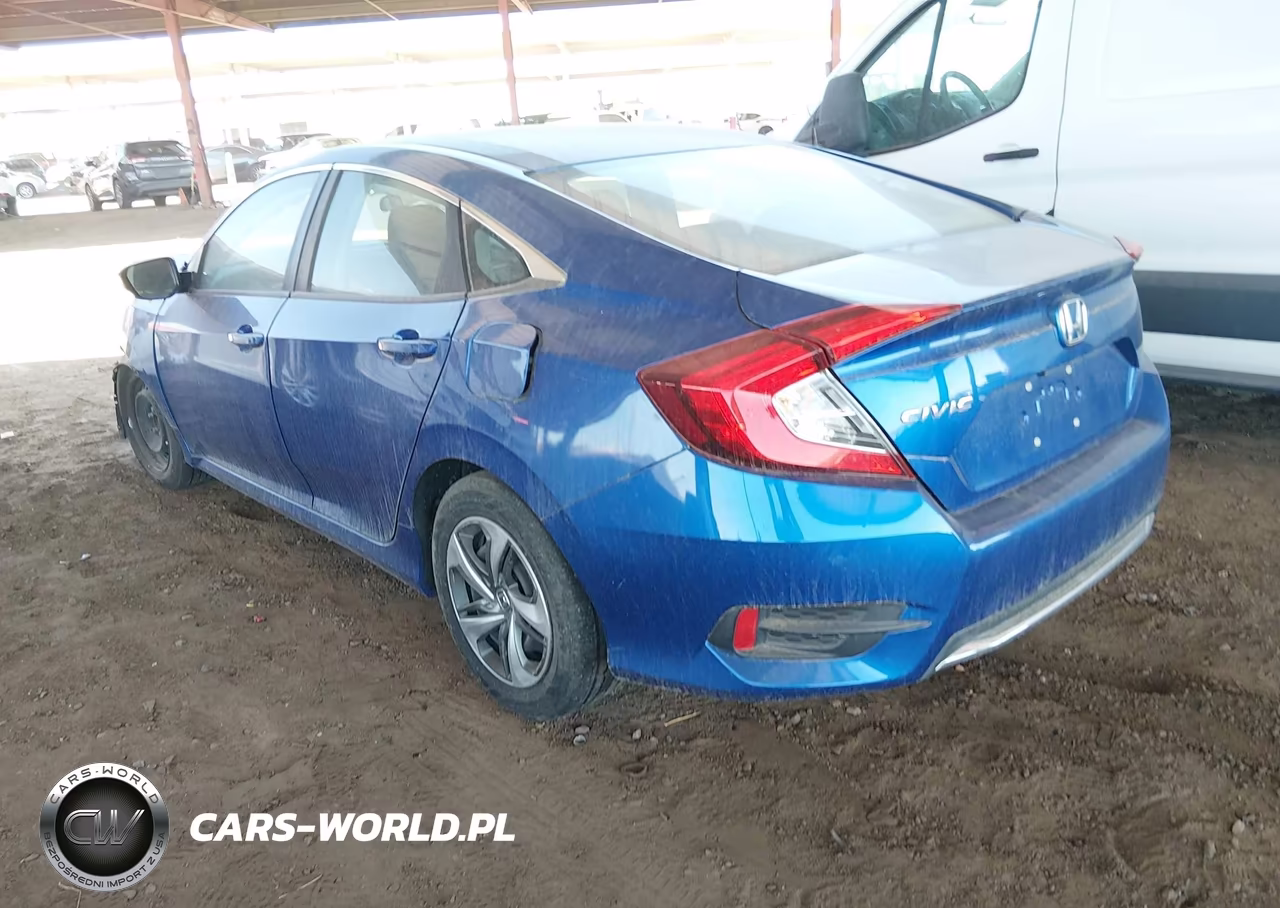 2020 Honda Civic Lx VIN:2HGFC2F67LH550824 - 3