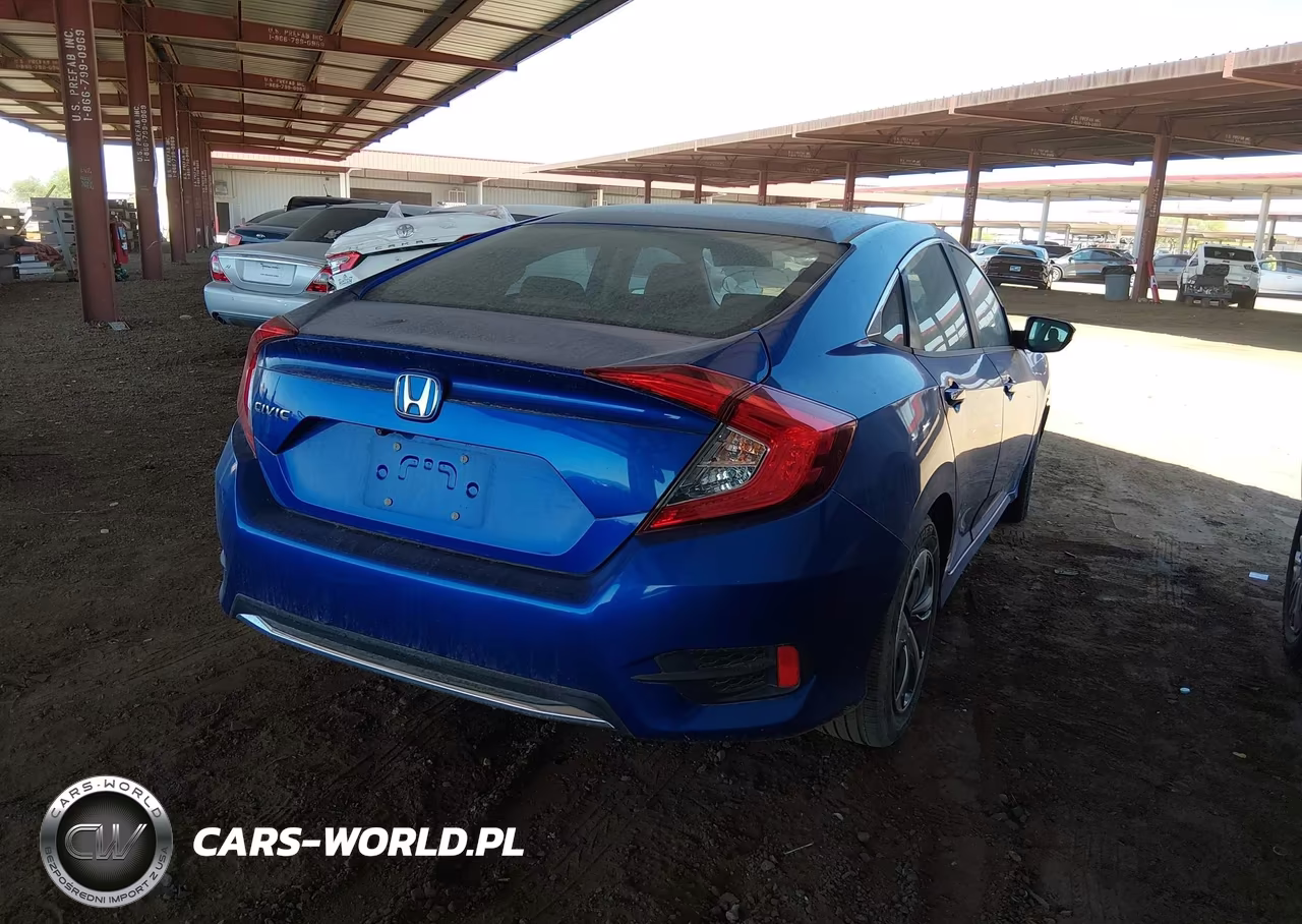 2020 Honda Civic Lx VIN:2HGFC2F67LH550824 - 4