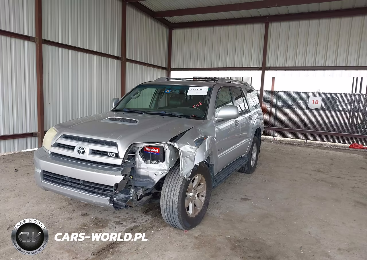 2005 Toyota 4Runner Sr5 Sport V8 VIN:JTEZT14R558007074 - 2