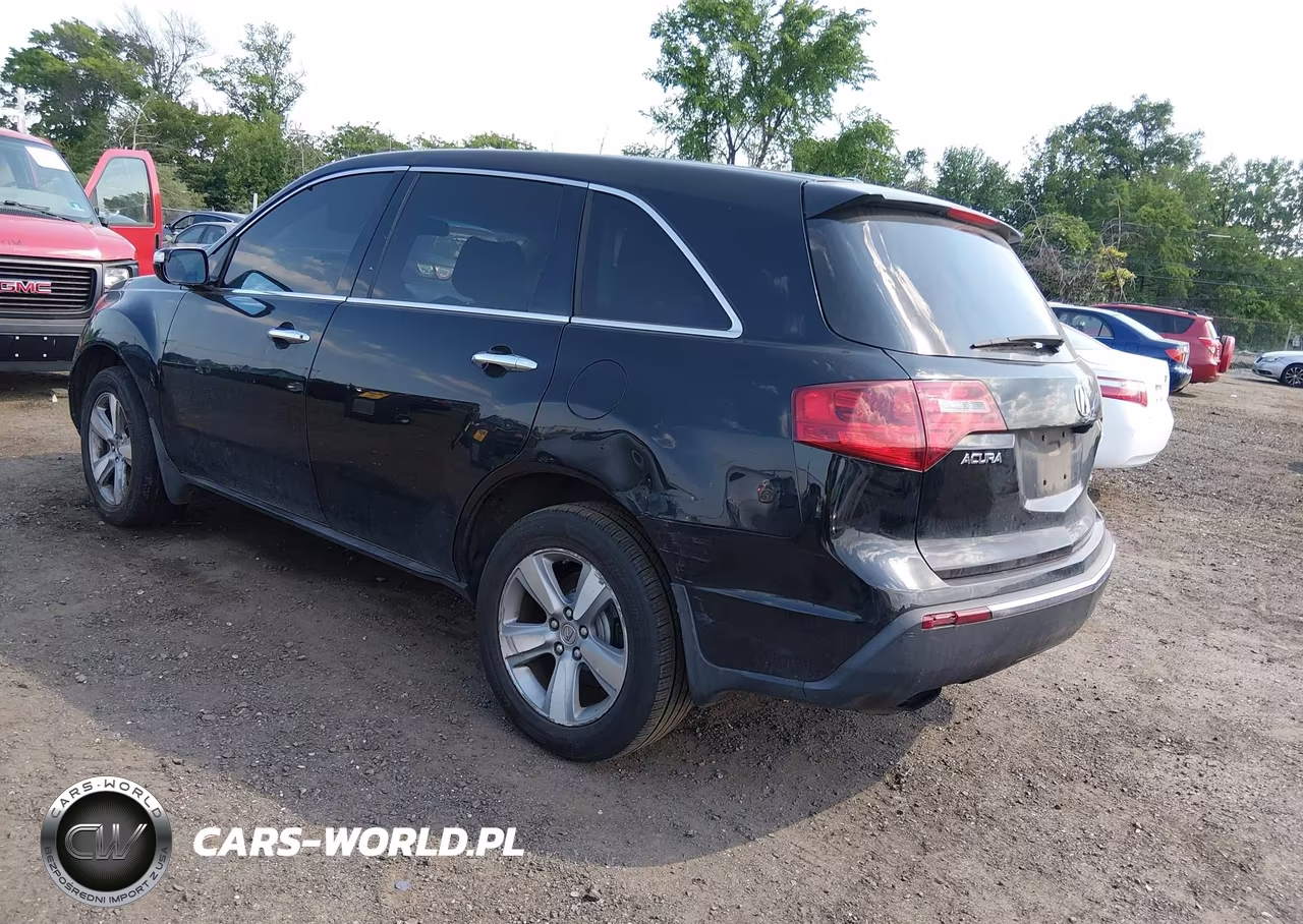 2012 Acura Mdx Technology Package VIN:2HNYD2H32CH510586 - 3