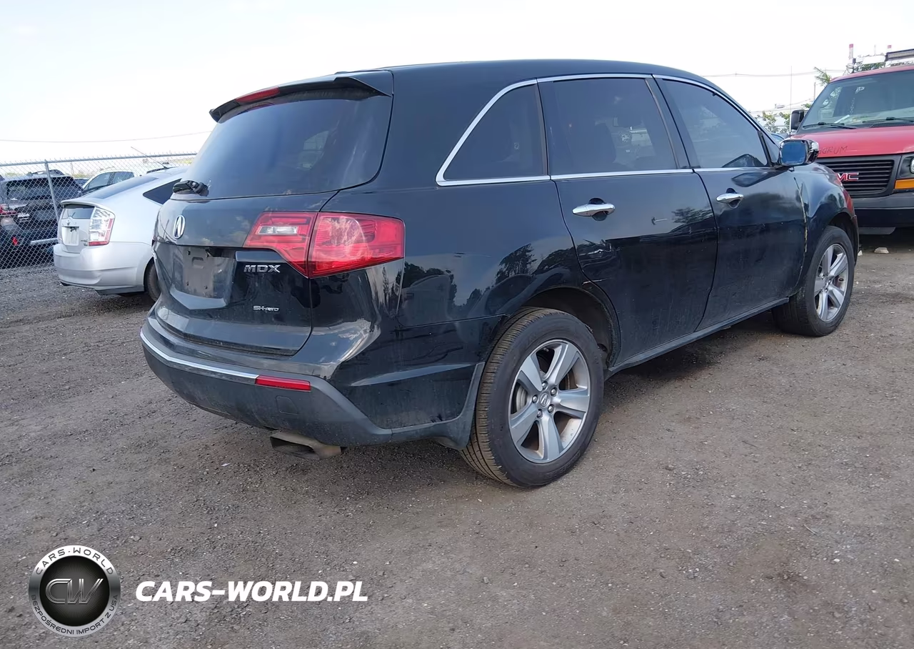 2012 Acura Mdx Technology Package VIN:2HNYD2H32CH510586 - 4