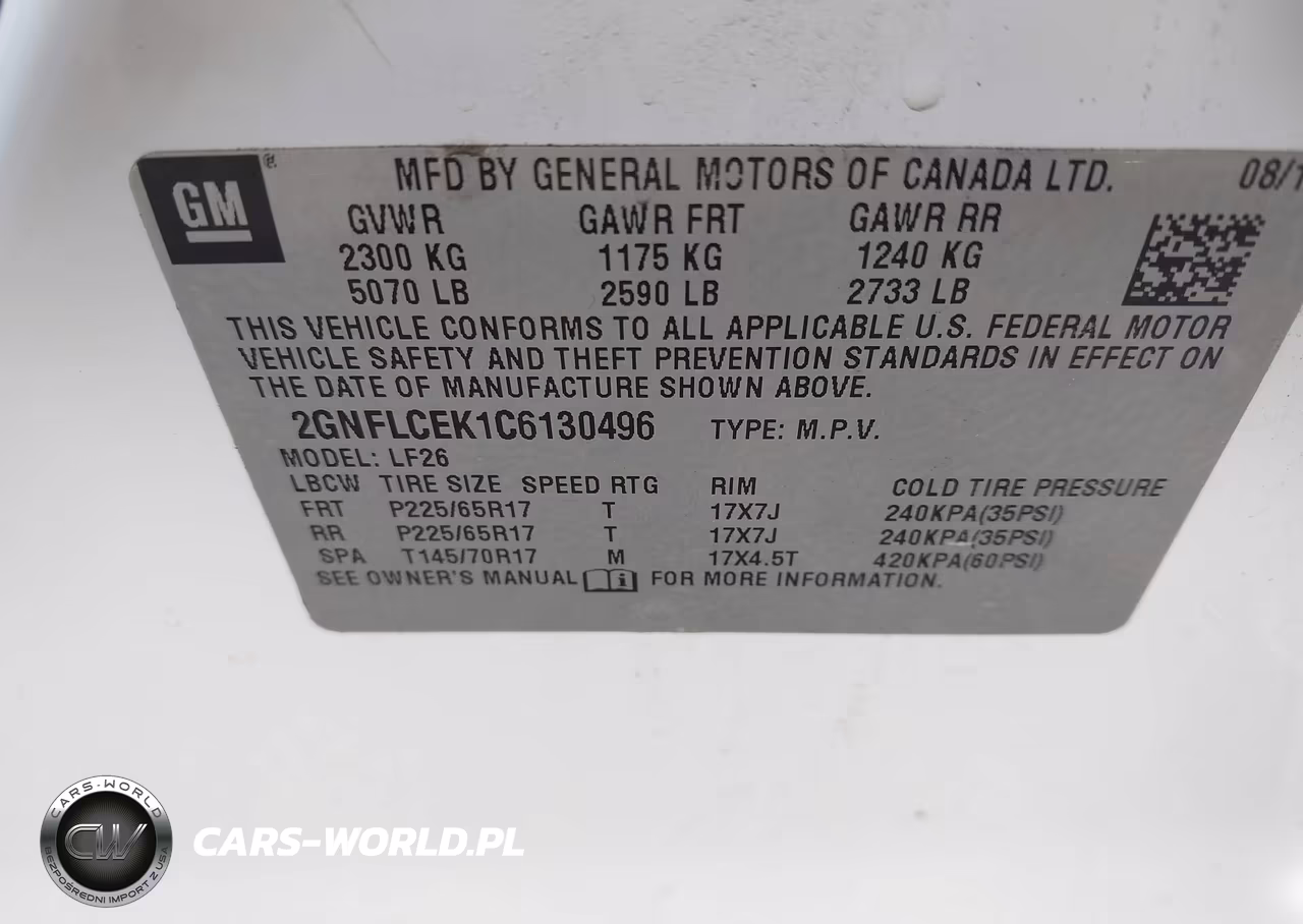 2012 Chevrolet Equinox Ls VIN:2GNFLCEK1C6130496 - 9