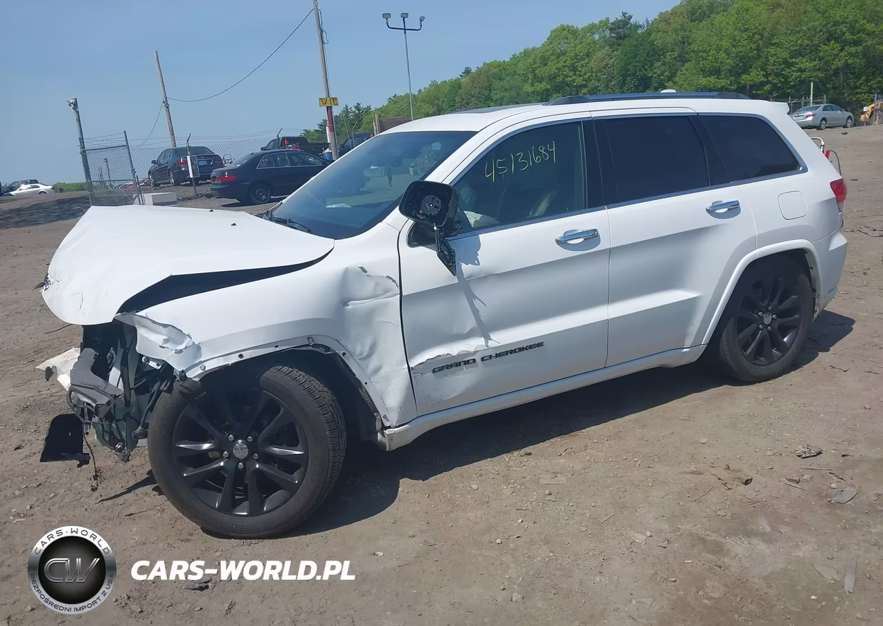 2018 Jeep Grand Cherokee Overland 4X4 VIN:1C4RJFCG4JC185038 - 2