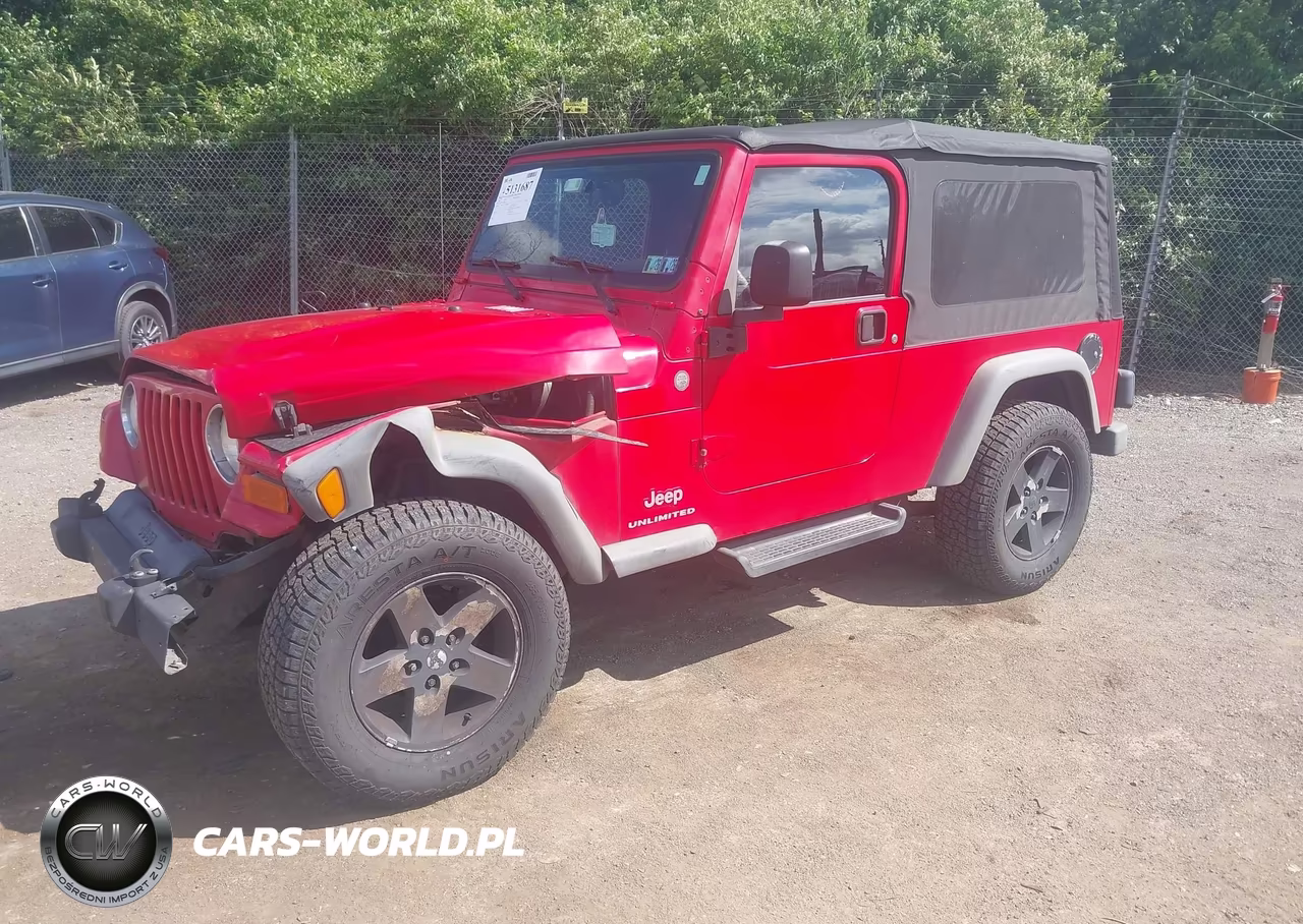 2004 Jeep Wrangler Unlimited VIN:1J4FA49S44P788954 - 2