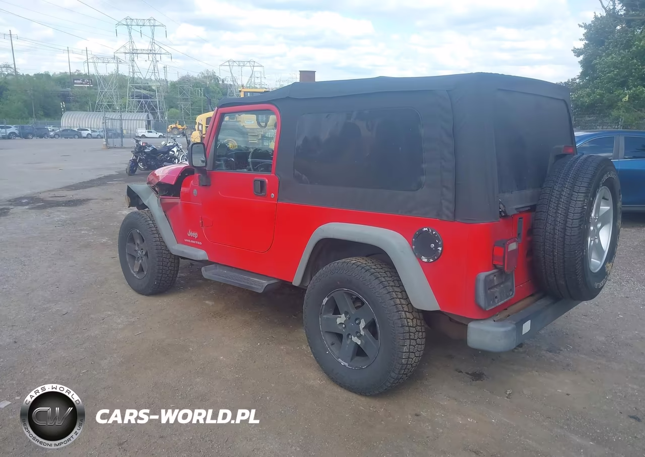 2004 Jeep Wrangler Unlimited VIN:1J4FA49S44P788954 - 3