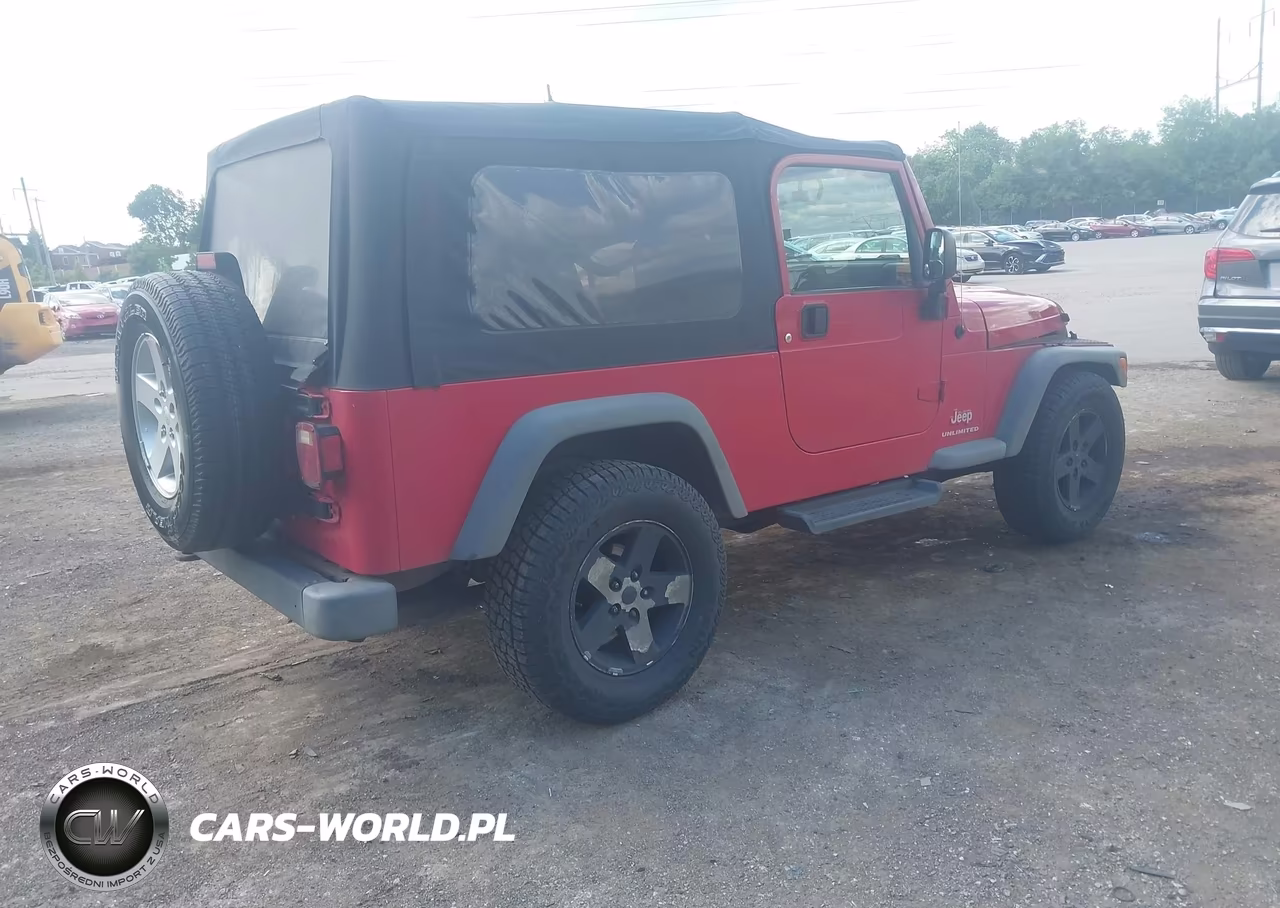 2004 Jeep Wrangler Unlimited VIN:1J4FA49S44P788954 - 4