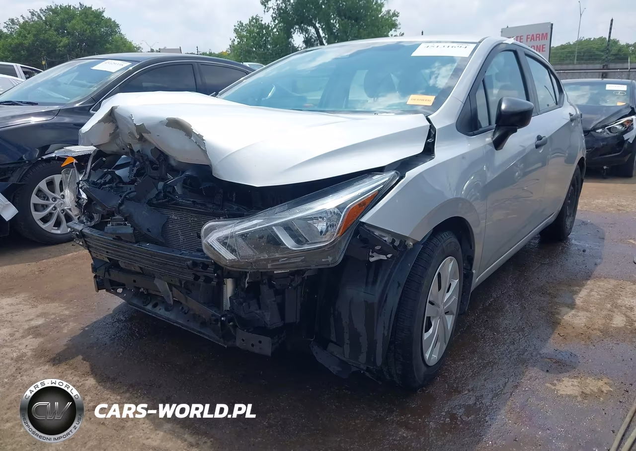 2021 Nissan Versa S Xtronic Cvt VIN:3N1CN8DV5ML811470 - 2